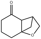 2H-3,7a-Methanobenzofuran-4(5H)-one, tetrahydro- 化学構造式