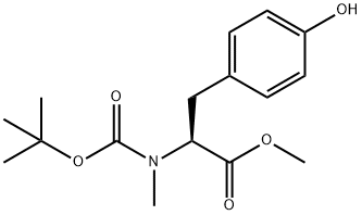 L-Tyrosine, N-[(1,1-dimethylethoxy)carbonyl]-N-methyl-, methyl ester