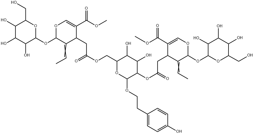 Oleonuezhenide Struktur