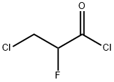 3-氯-2-氟丙酰氯, 112753-66-9, 结构式