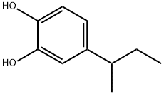 1,2-Benzenediol, 4-(1-methylpropyl)- Struktur