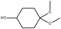 4,4-dimethoxycyclohexanol Struktur