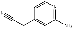 2-(2-氨基吡啶-4-基)乙腈,1130309-50-0,结构式
