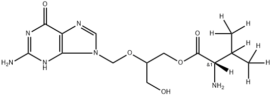 Valganciclovir-d8,1132088-63-1,结构式