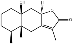 10b-Hydroxyeremophilenolide Struktur
