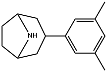 8-Azabicyclo[3.2.1]octane, 3-(3,5-dimethylphenyl)- Structure