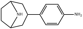 Benzenamine, 4-(8-azabicyclo[3.2.1]oct-3-yl)- Structure