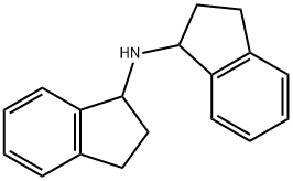 1H-Inden-1-amine, N-(2,3-dihydro-1H-inden-1-yl)-2,3-dihydro- Struktur