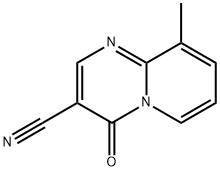 9-甲基-4-氧亚基-4H-吡啶并[1,2-A]嘧啶-3-甲腈, 113950-80-4, 结构式