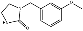 1-(3-methoxybenzyl)imidazolidin-2-one 化学構造式