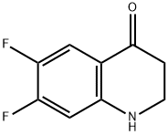 6,7-二氟-1,2,3,4-四氢喹啉-4-酮, 114417-39-9, 结构式