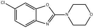 Benzoxazole, 6-chloro-2-(4-morpholinyl)- Structure