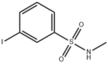 Benzenesulfonamide, 3-iodo-N-methyl- 化学構造式