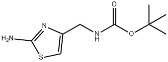 tert-butyl ((2-aminothiazol-4-yl)methyl)carbamate Structure