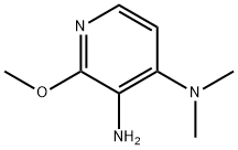 2-methoxy-4-N,4-N-dimethylpyridine-3,4-diamine Struktur