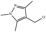 1H-Pyrazole, 4-(chloromethyl)-1,3,5-trimethyl- Structure
