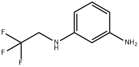 1-N-(2,2,2-trifluoroethyl)benzene-1,3-diamine Struktur