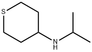 2H-Thiopyran-4-amine, tetrahydro-N-(1-methylethyl)- 结构式