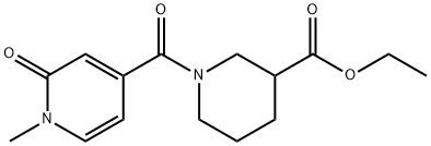 1153394-19-4 乙基1-(1-甲基-2-氧代-1,2-二氢吡啶-4-羰基)哌啶-3-羧酸酯