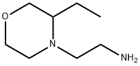 4-Morpholineethanamine, 3-ethyl- Structure