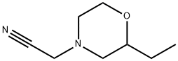 4-Morpholineacetonitrile,2-ethyl- Structure