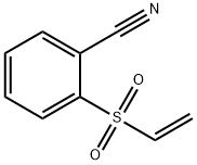 2-(ethenesulfonyl)benzonitrile Structure