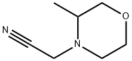 4-Morpholineacetonitrile, 3-methyl- Structure