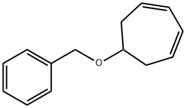 1,3-Cycloheptadiene, 6-(phenylmethoxy)- Struktur
