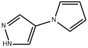 4-(1H吡咯-1-基)-1H-吡唑,1156354-40-3,结构式