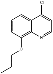 4-Chloro-8-propoxyquinoline Structure