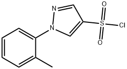 1H-Pyrazole-4-sulfonyl chloride, 1-(2-methylphenyl)- Struktur