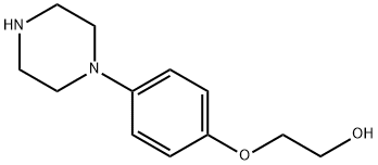 2-[4-PIPERAZIN-1-YLPHENOXY]-ETHANOL Structure