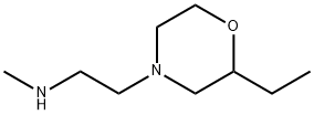 4-Morpholineethanamine,2-ethyl-N-methyl- Structure