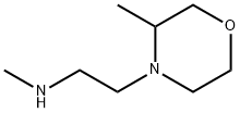 4-Morpholineethanamine, N,3-dimethyl- Structure