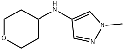 1H-Pyrazol-4-amine, 1-methyl-N-(tetrahydro-2H-pyran-4-yl)-|