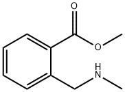 Benzoic acid, 2-[(methylamino)methyl]-, methyl ester Structure