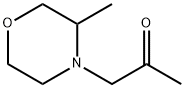2-Propanone, 1-(3-methyl-4-morpholinyl)- Struktur