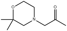 2-Propanone,1-(2,2-dimethyl-4-morpholinyl)-,1158068-39-3,结构式