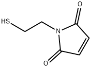 1H-Pyrrole-2,5-dione, 1-(2-mercaptoethyl)- Structure