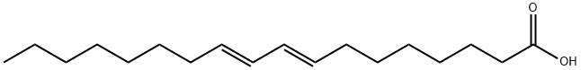 8,10-Octadecadienoic acid, (8E,10E)- 化学構造式