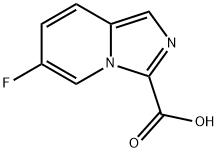 6-氟咪唑并[1,5-A]吡啶-3-甲酸,1159830-80-4,结构式