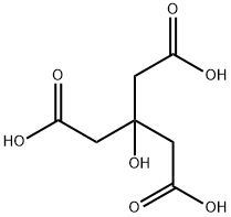 Pentanedioic acid, 3-(carboxymethyl)-3-hydroxy- Struktur