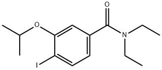 Benzamide, N,N-diethyl-4-iodo-3-(1-methylethoxy)- 结构式