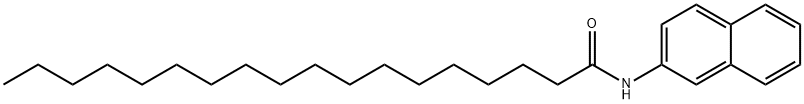 Octadecanamide, N-2-naphthalenyl- Structure