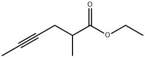 4-Hexynoic acid, 2-methyl-, ethyl ester Structure
