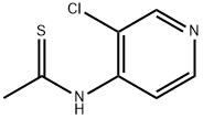 Ethanethioamide, N-(3-chloro-4-pyridinyl)-