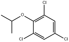 Benzene, 1,3,5-trichloro-2-(1-methylethoxy)- Structure