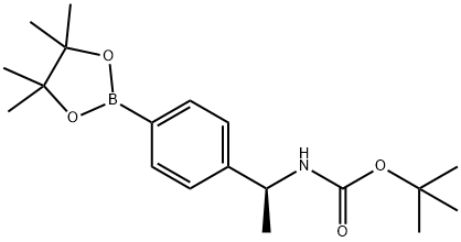 1171897-03-2 Carbamic acid, N-[(1S)-1-[4-(4,4,5,5-tetramethyl-1,3,2-dioxaborolan-2-yl)phenyl]ethyl]-, 1,1-dimethylethyl ester