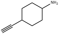 Cyclohexanamine, 4-ethynyl- Struktur