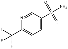 3-Pyridinesulfonamide, 6-(trifluoromethyl)- Structure